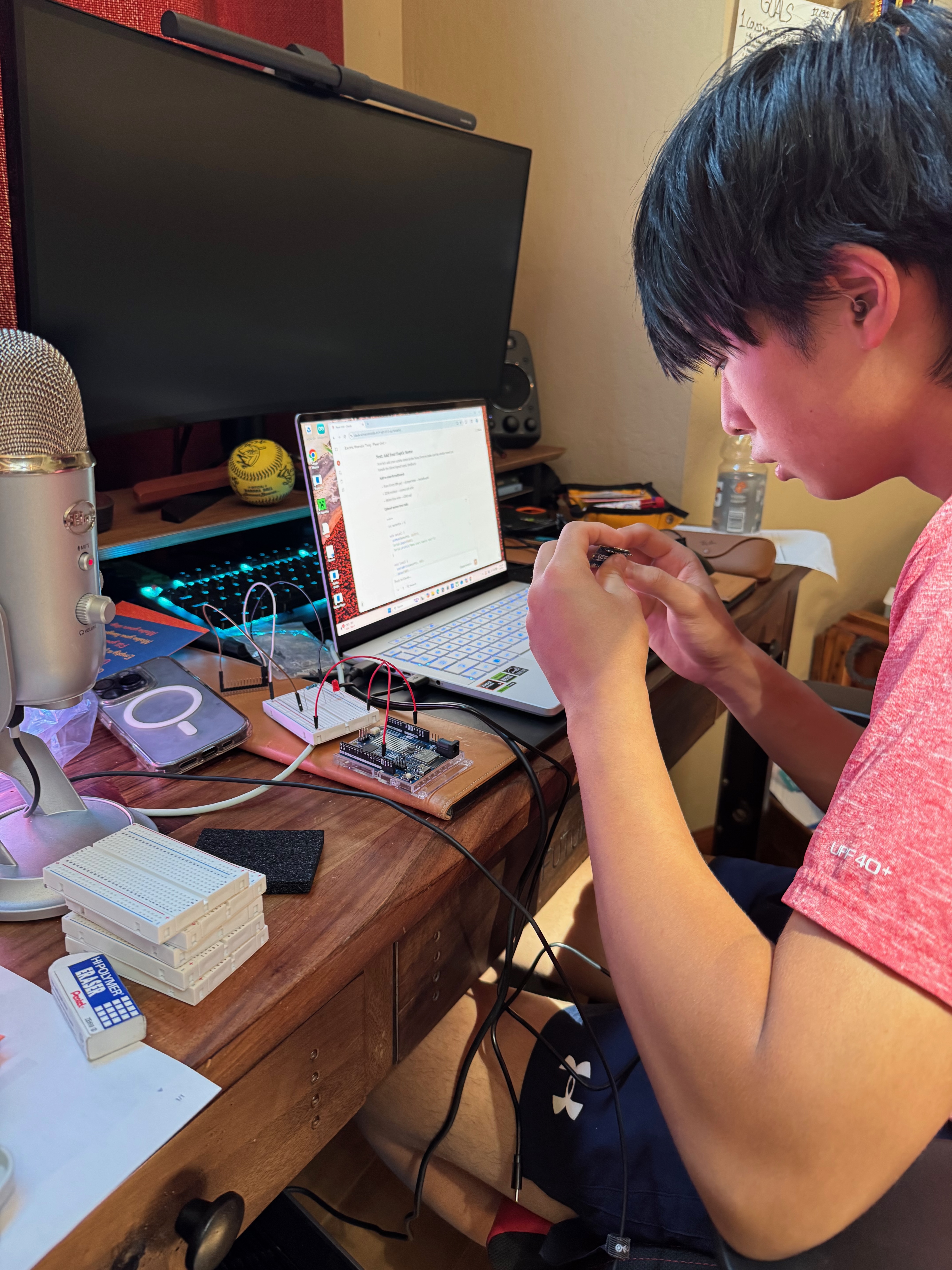 SilentSignal prototype in progress